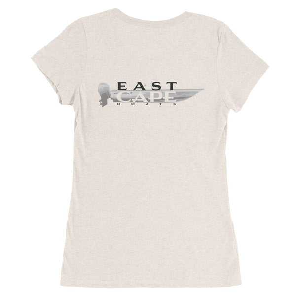 East Cape Bay Silouette Ladies Short Sleeve T-Shirt